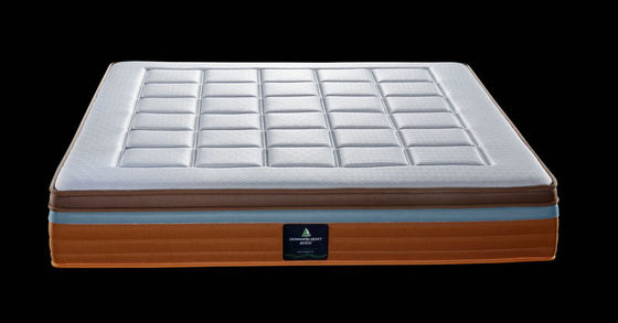 মেমরি ফোম টপার 10 ইঞ্চি ডাবল লেয়ার পকেট স্প্রিং গদি ress